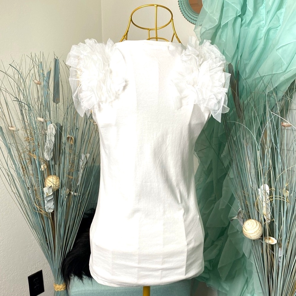 Kiss Me Ruffle Shoulder Top - Picture 5 of 5